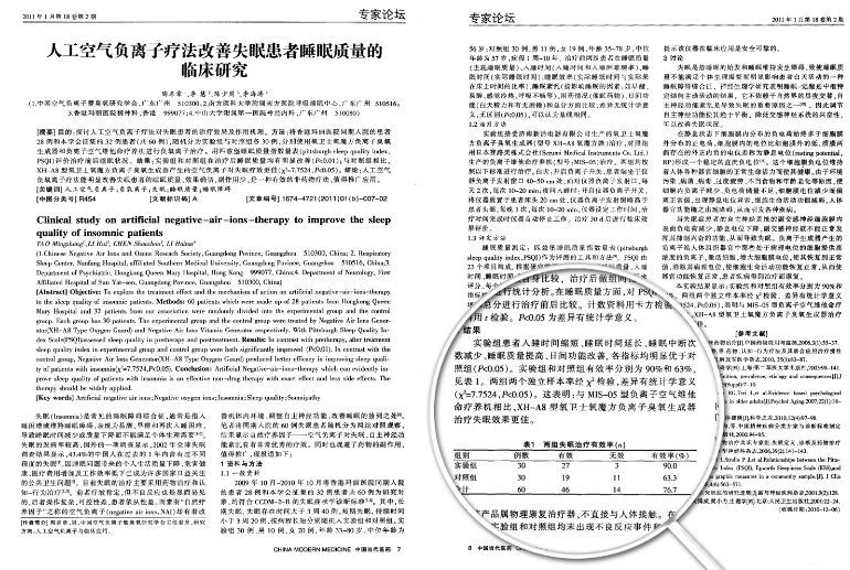 長期失眠無益于自殺!空氣負離子改善失眠效率高達90%